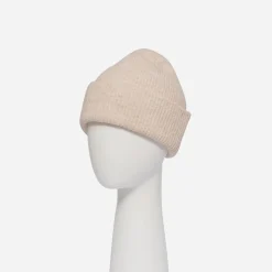 Eram Chapeaux, Bonnets & Casquettes^Bonnet en maille côtelée à revers BEIGE