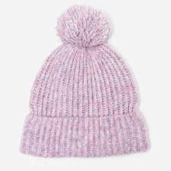Eram Bonnets & Écharpes^Bonnet parme tricot à pompon VIOLET