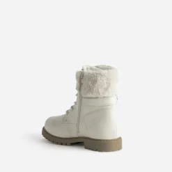 Buggy Boots^Boots à lacet fourré BEIGE