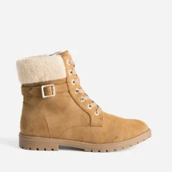 Buggy Boots^Boots à lacet suédé CAMEL