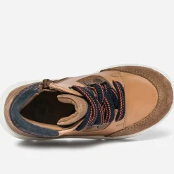 Buggy Chaussures Montantes^Boots à lacet en cuir CAMEL