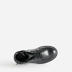 Buggy Boots^Boots à lacet en cuir NOIR