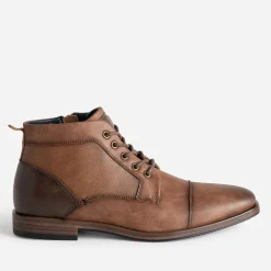 Eram Boots^Boots à lacet bout droit CAMEL
