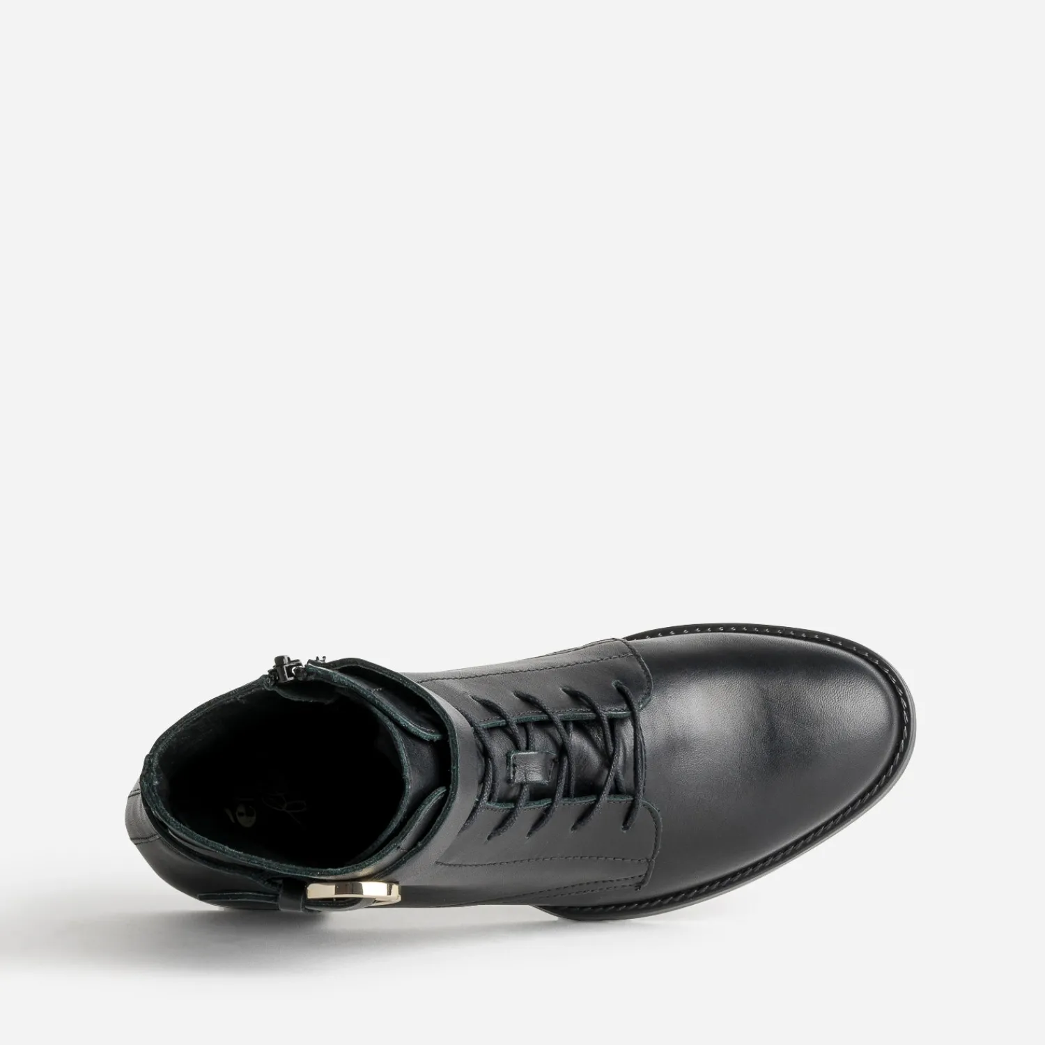 Eram Flex Boots^Boots à lacet cuir NOIR