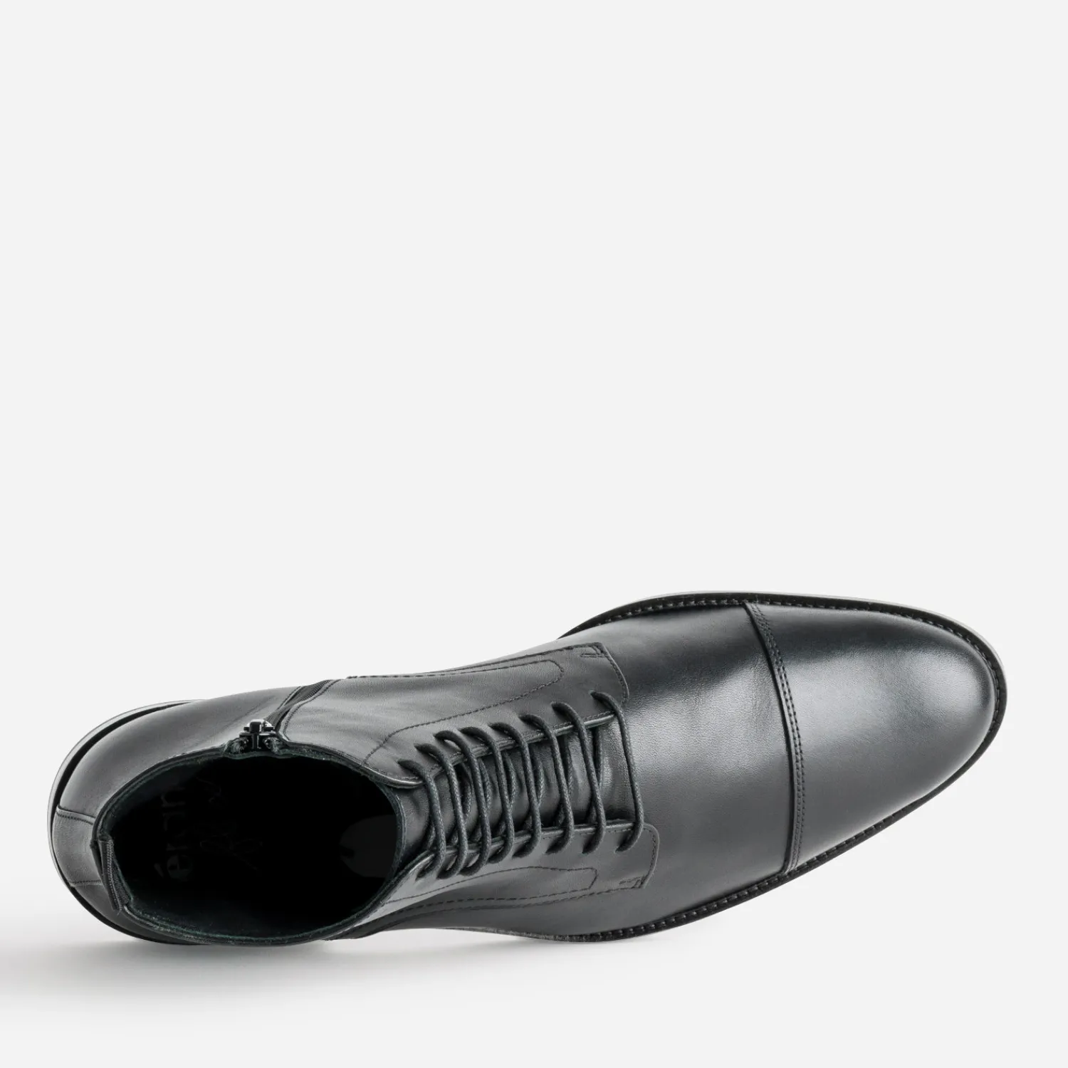 Eram Flex Boots^Boots à lacet cuir NOIR