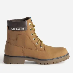 Jack & Jones Boots^Boots à lacet JACK&JONES ocre CAMEL