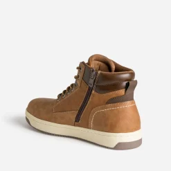 Lee Cooper Baskets/Tennis^Boots à lacet CAMEL