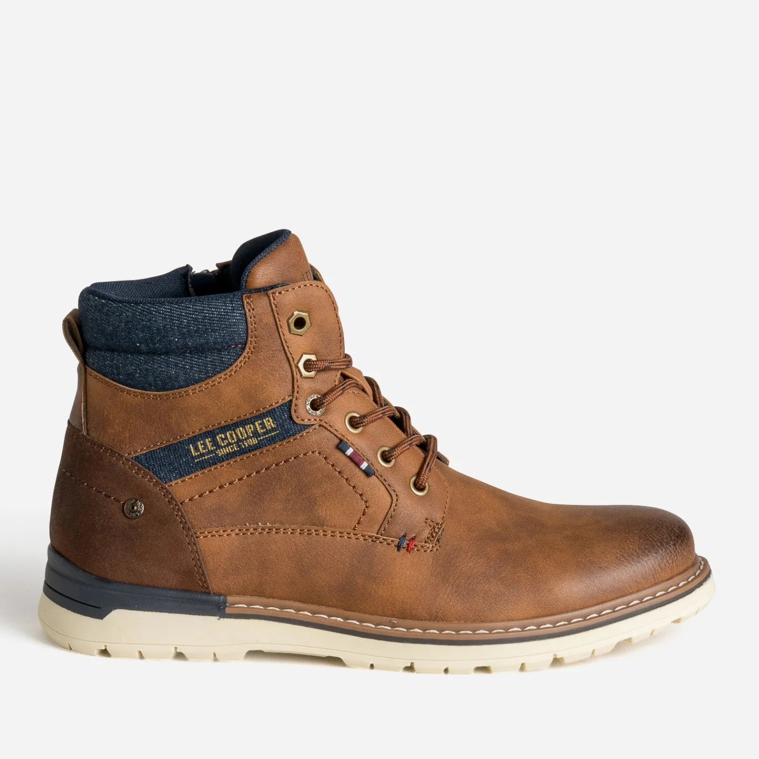 Lee Cooper Boots^Boots à lacet MARRON