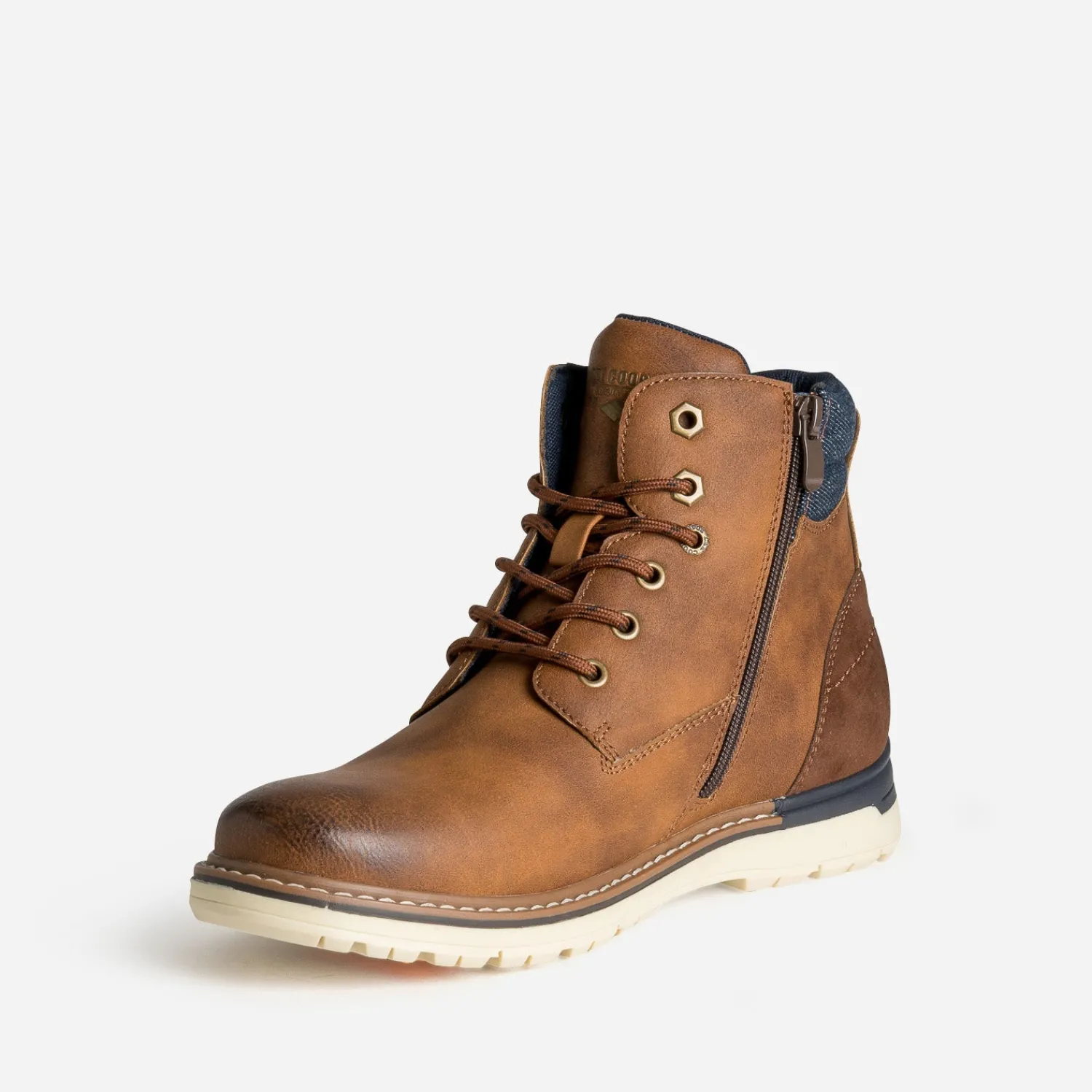 Lee Cooper Boots^Boots à lacet MARRON