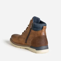 Lee Cooper Boots^Boots à lacet MARRON