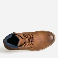 Lee Cooper Boots^Boots à lacet MARRON
