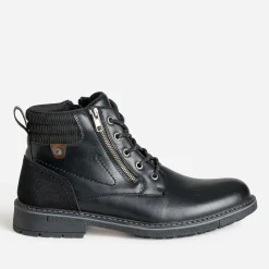 Eram Boots^Boots à lacet NOIR
