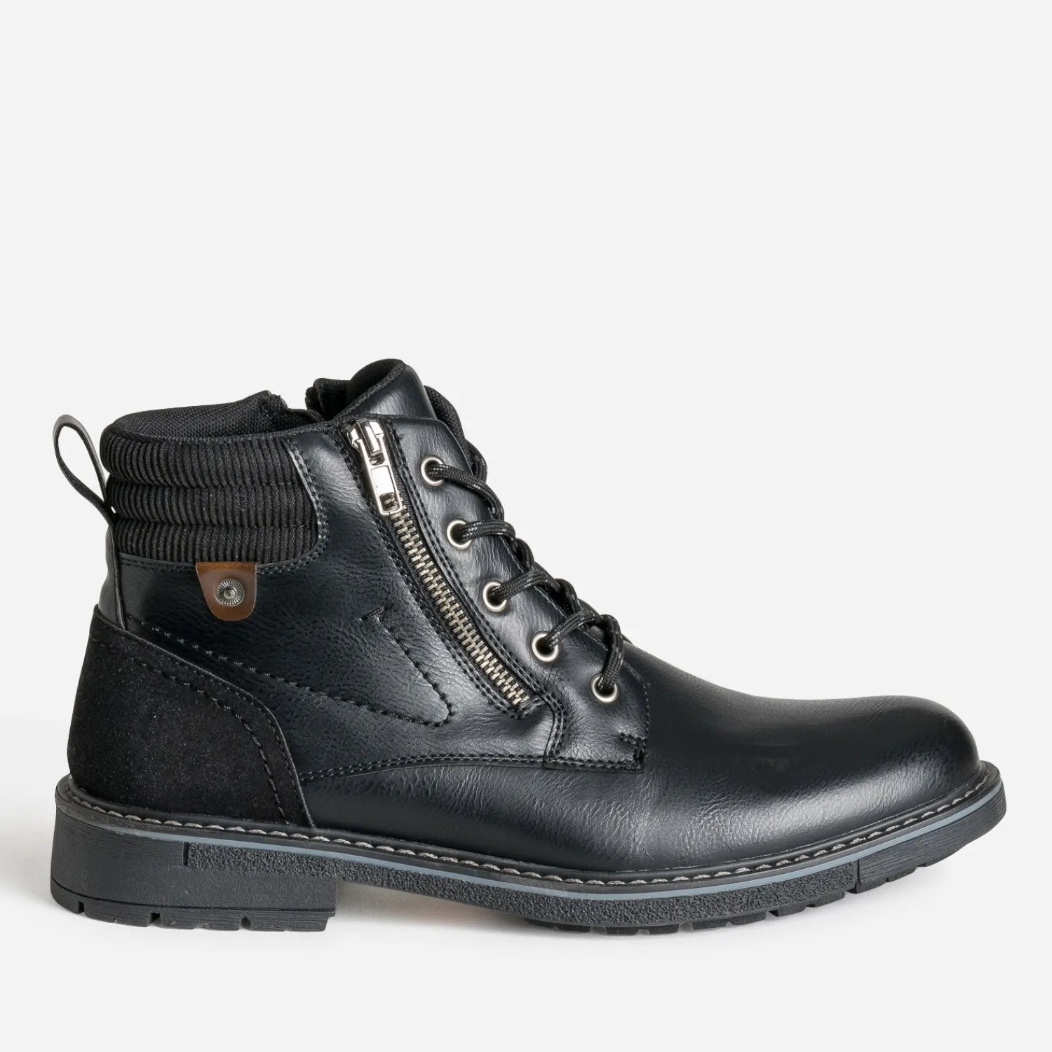 Eram Boots^Boots à lacet NOIR