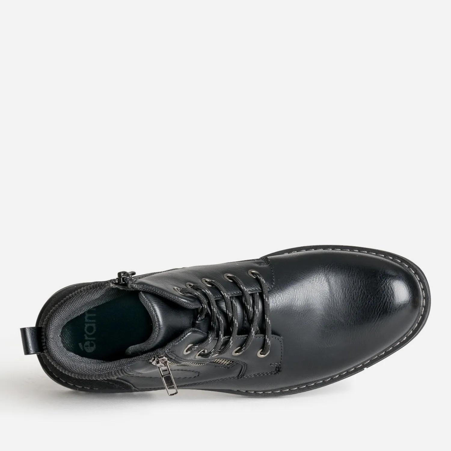 Eram Boots^Boots à lacet NOIR