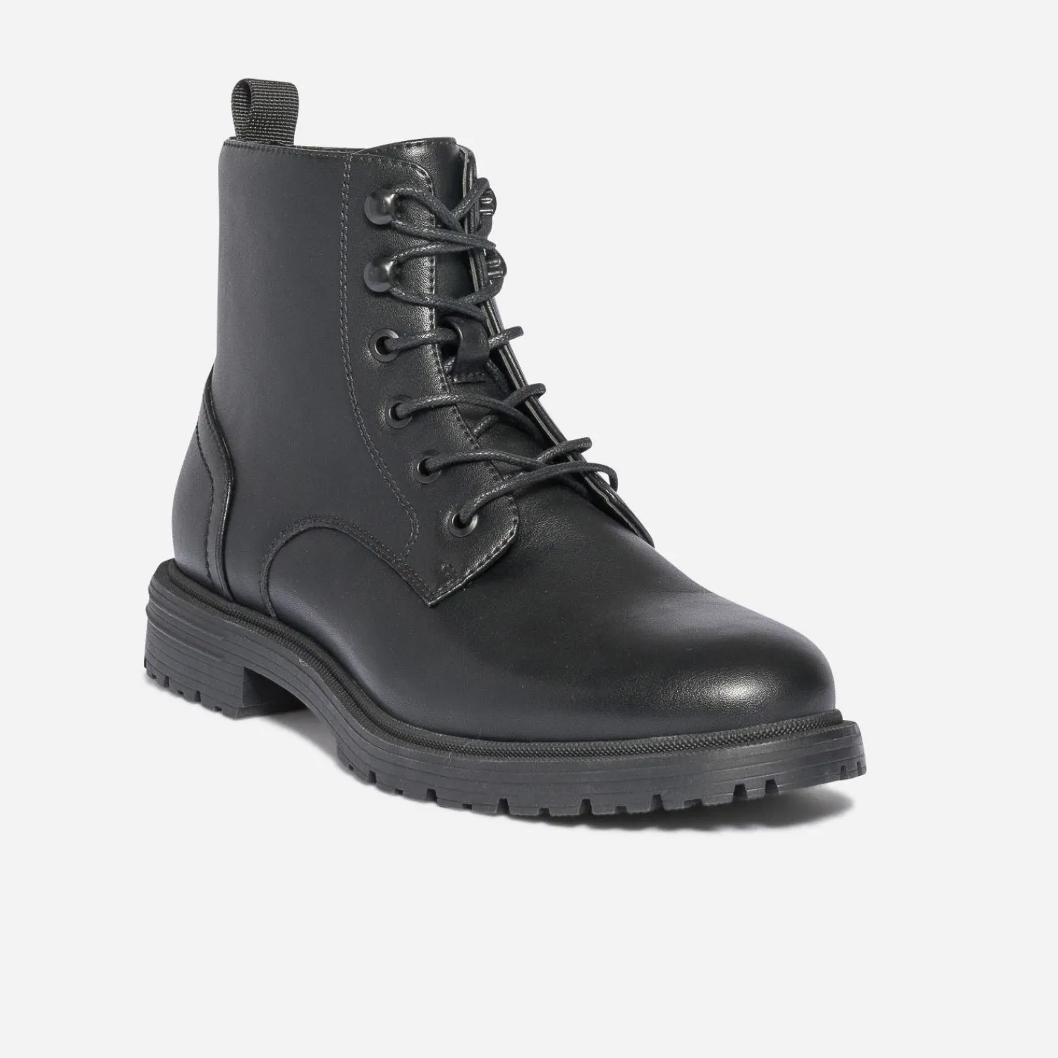 Eram Boots^Boots à lacet NOIR