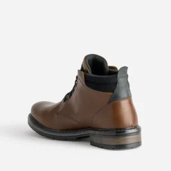 Redskins Boots^Boots à lacet cuir COGNAC