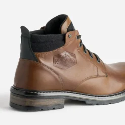 Redskins Boots^Boots à lacet cuir COGNAC