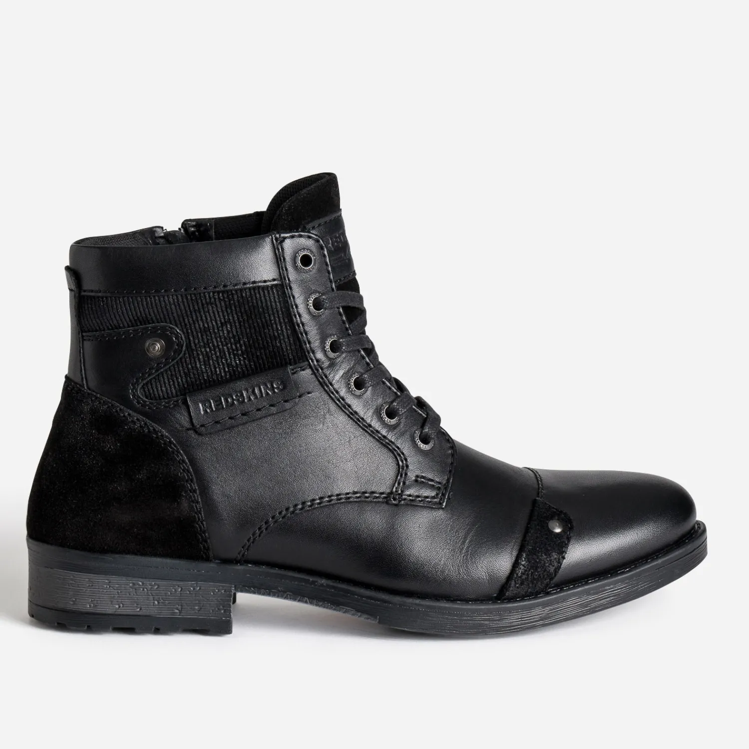 Redskins Boots^Boots à lacet en cuir NOIR
