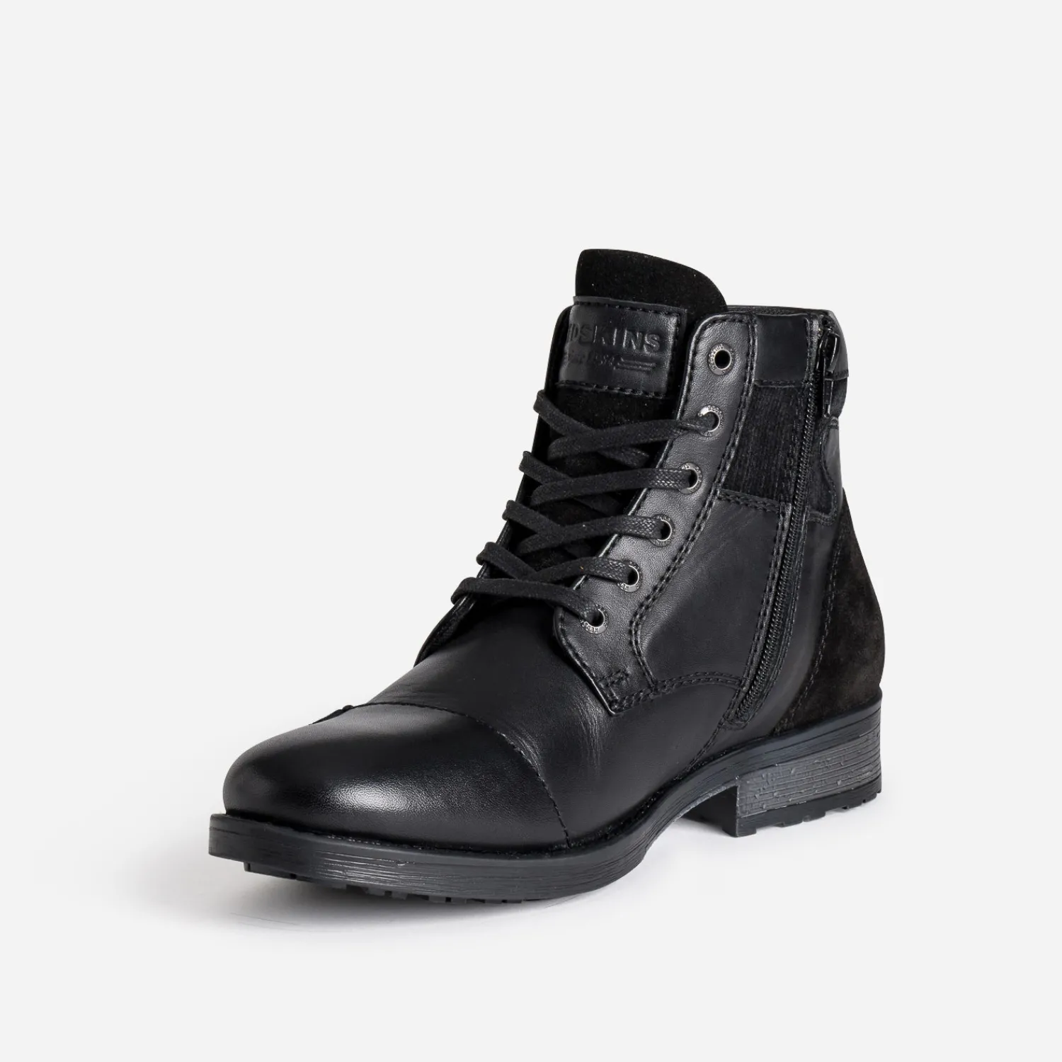 Redskins Boots^Boots à lacet en cuir NOIR