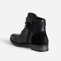 Redskins Boots^Boots à lacet en cuir NOIR