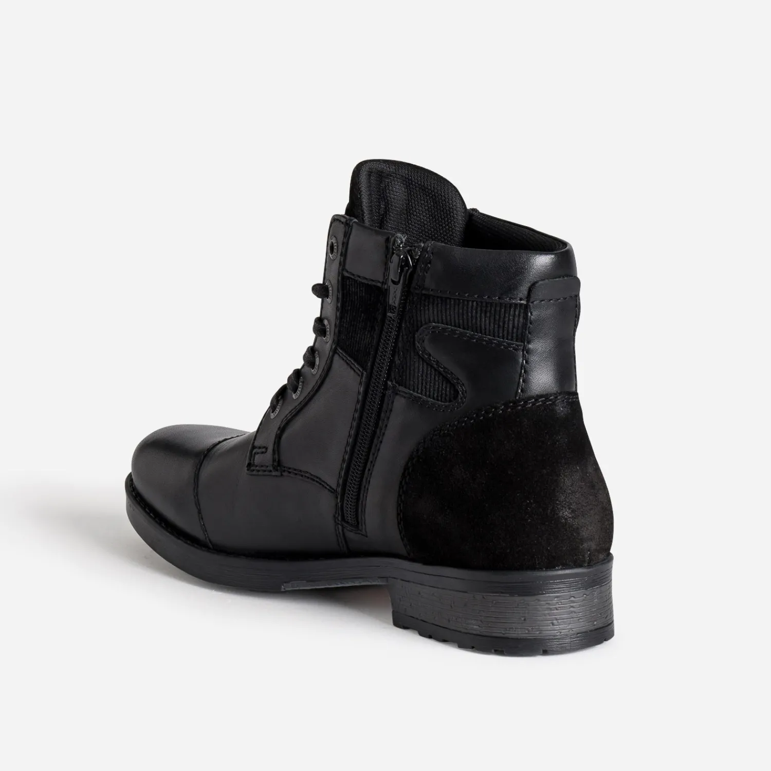 Redskins Boots^Boots à lacet en cuir NOIR
