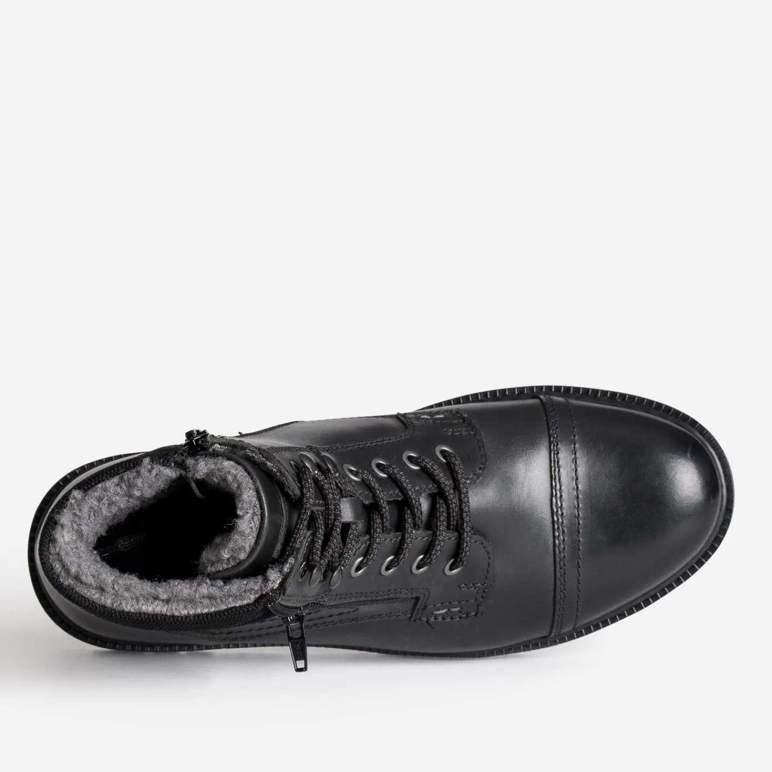 Redskins Boots^Boots à lacet en cuir NOIR