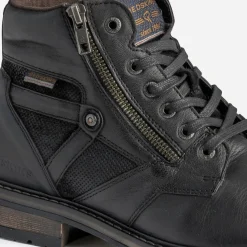 Redskins Boots^Boots à lacet en cuir NOIR