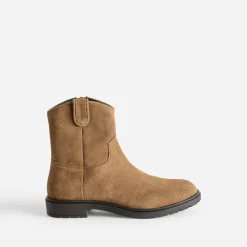 Buggy Boots^Boots cuir velours CAMEL