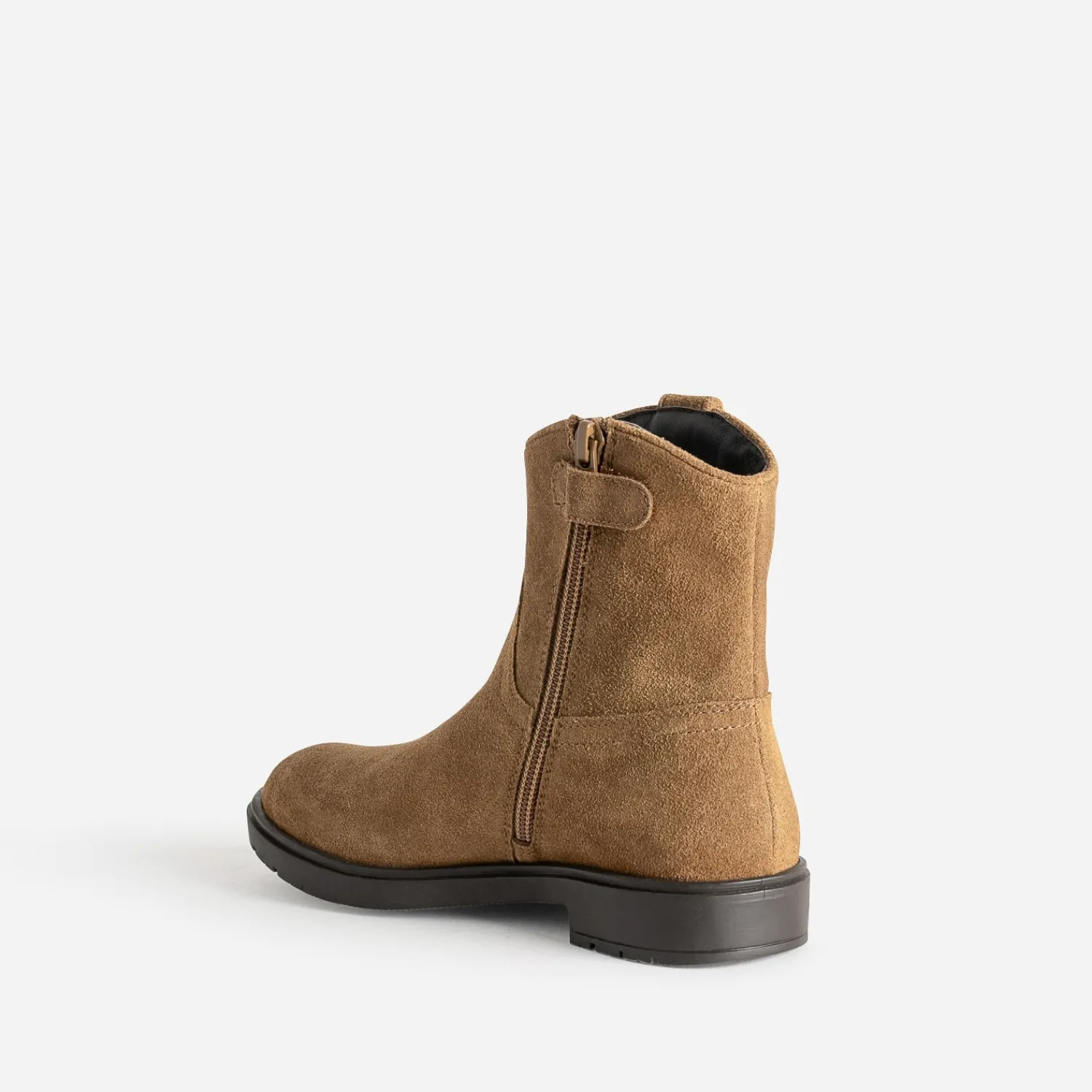 Buggy Boots^Boots cuir velours CAMEL