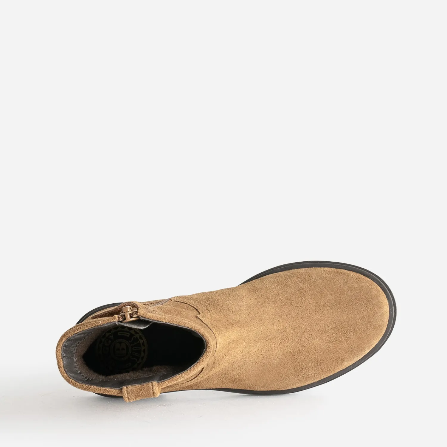 Buggy Boots^Boots cuir velours CAMEL