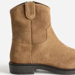 Buggy Boots^Boots cuir velours CAMEL