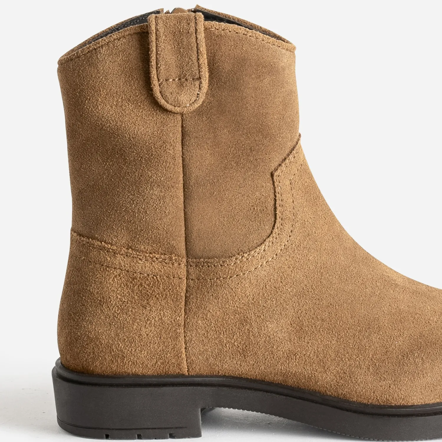 Buggy Boots^Boots cuir velours CAMEL