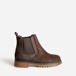 Buggy Chaussures Montantes^Boots en cuir velours MARRON