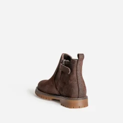 Buggy Chaussures Montantes^Boots en cuir velours MARRON