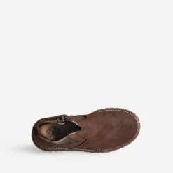 Buggy Chaussures Montantes^Boots en cuir velours MARRON