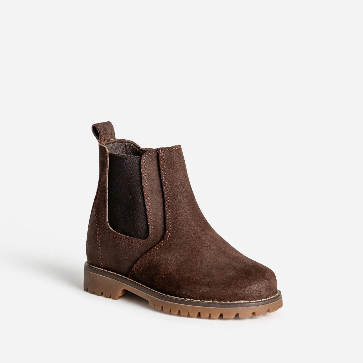 Buggy Chaussures Montantes^Boots en cuir velours MARRON