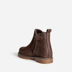 Buggy Chaussures Montantes^Boots en cuir velours MARRON