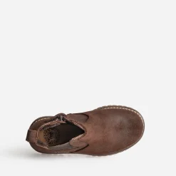 Buggy Chaussures Montantes^Boots en cuir velours MARRON