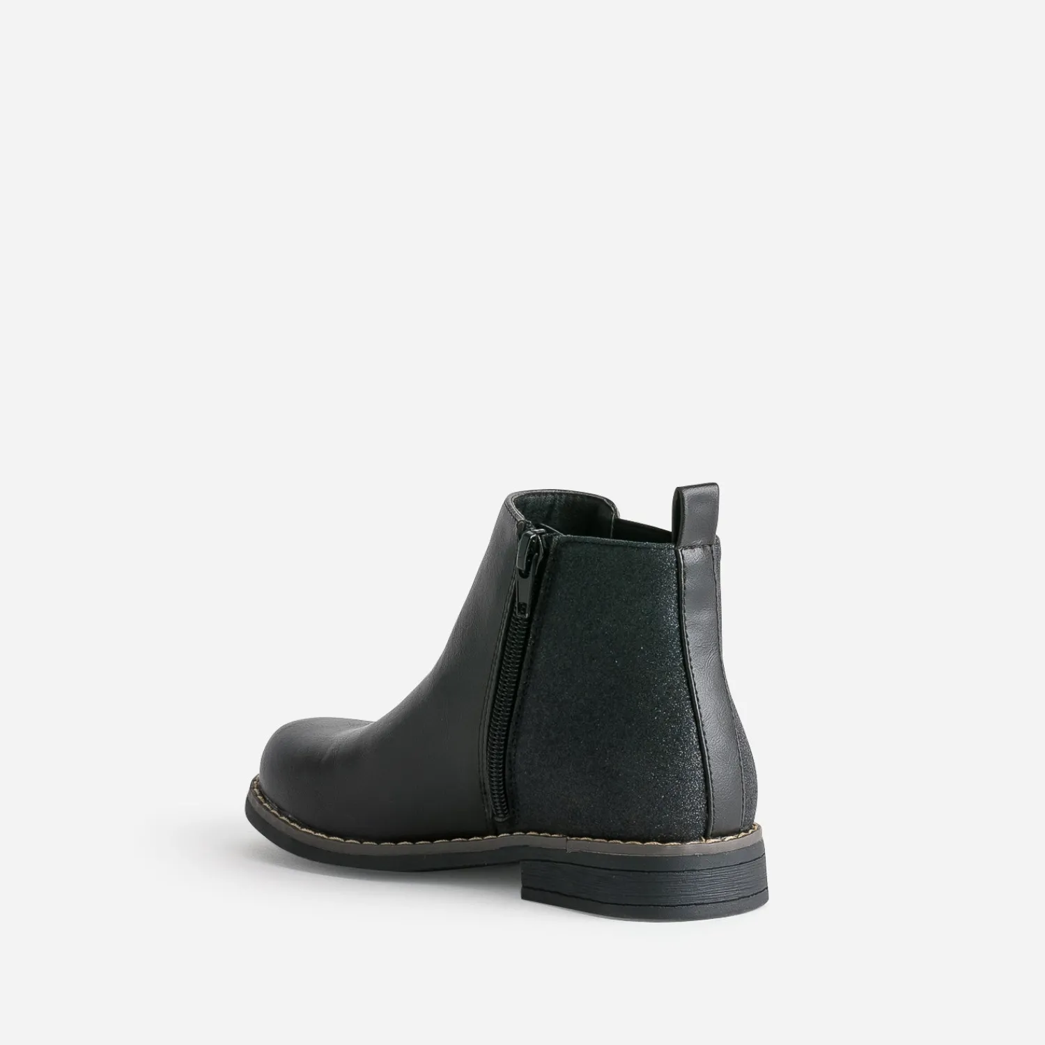 Buggy Boots^Boots détails pailletés NOIR