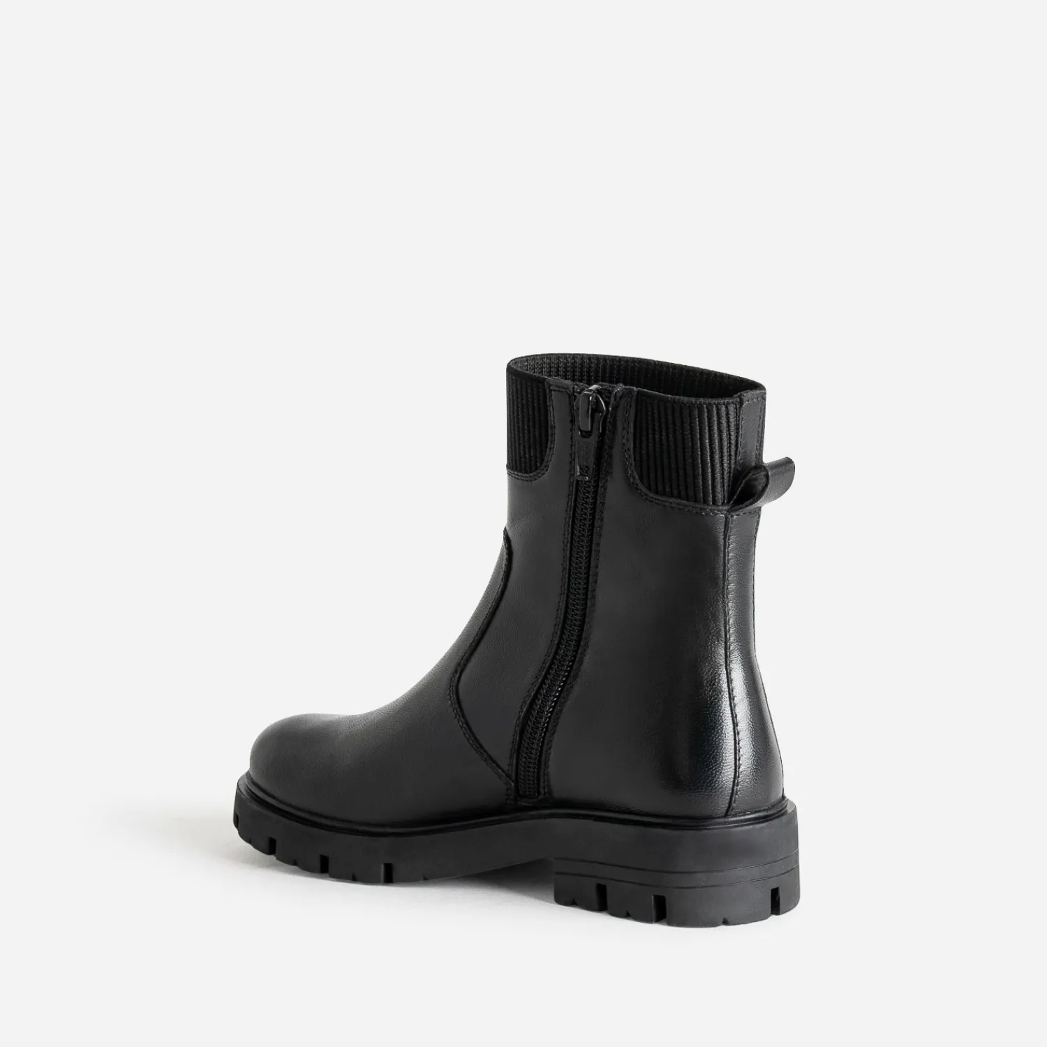 Buggy Boots^Boots en cuir NOIR