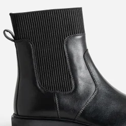 Buggy Boots^Boots en cuir NOIR