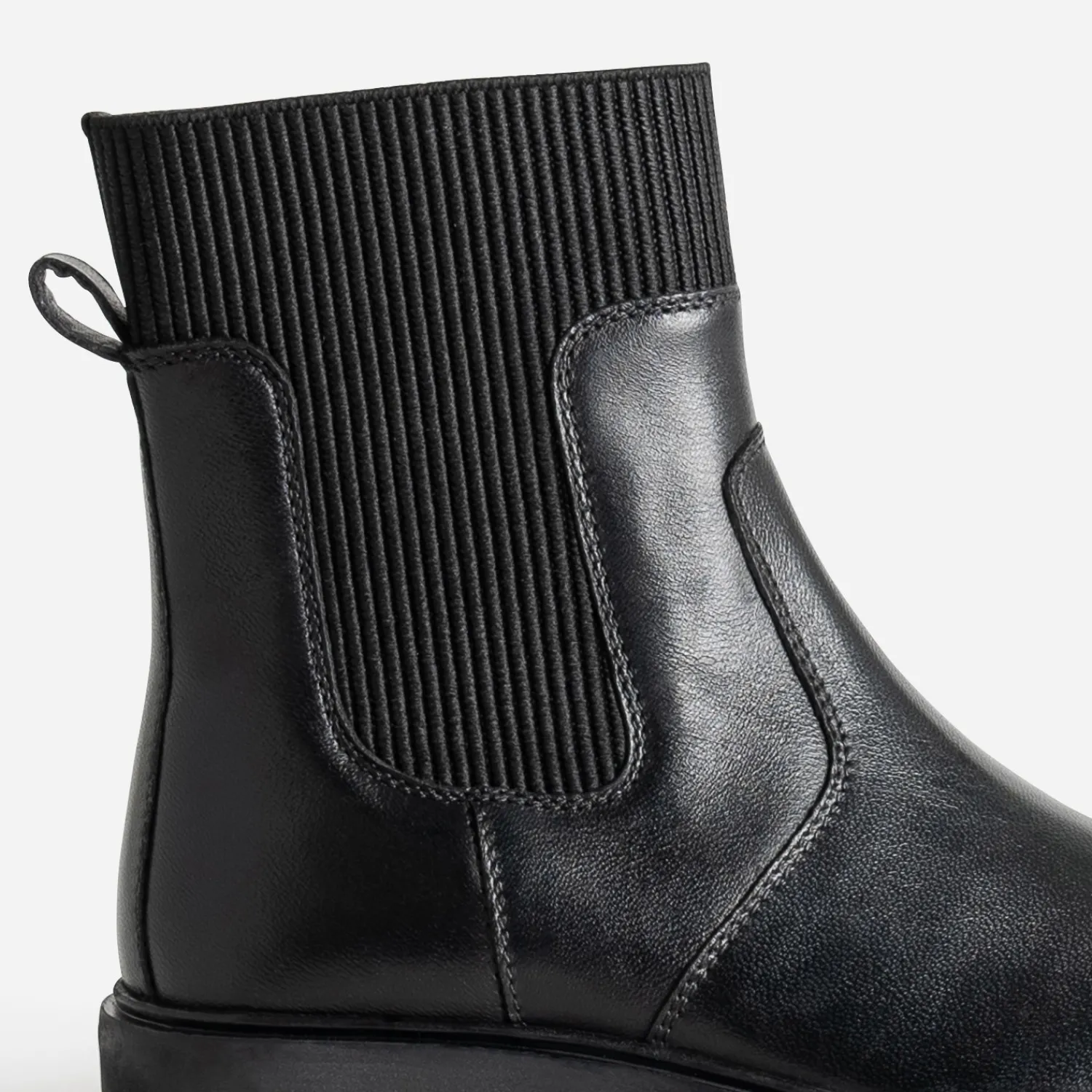 Buggy Boots^Boots en cuir NOIR