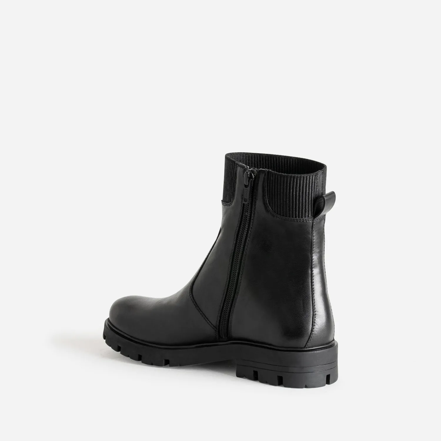 Buggy Boots^Boots en cuir NOIR
