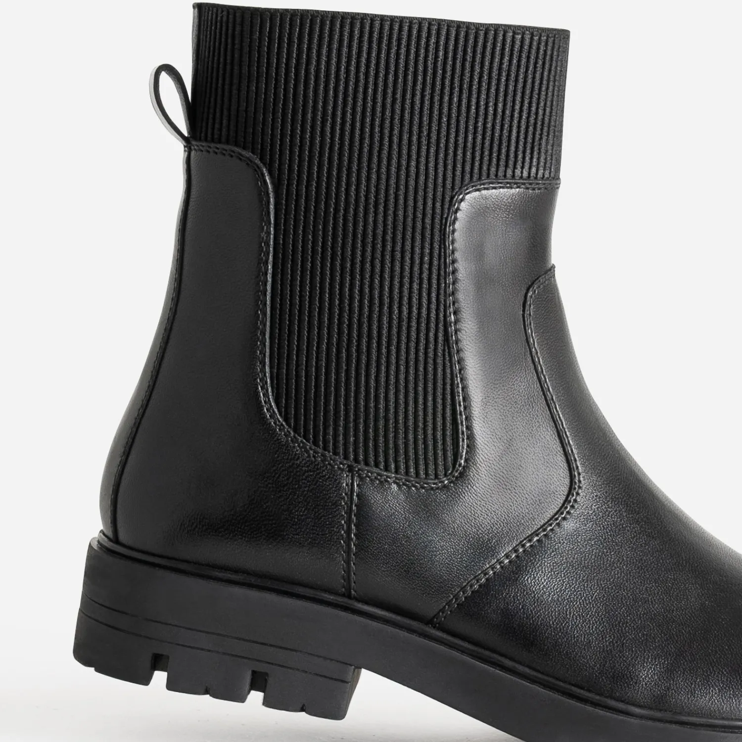 Buggy Boots^Boots en cuir NOIR