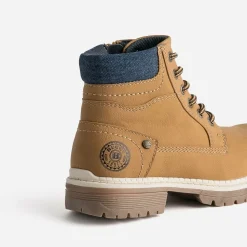 Buggy Chaussures Montantes^Boots ocre et marine CAMEL