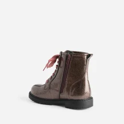 Buggy Boots^Boots pailleté à lacet-ruban ROSE