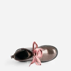 Buggy Boots^Boots pailleté à lacet-ruban ROSE