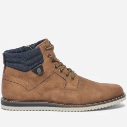 Eram Boots^Boots à lacet CAMEL