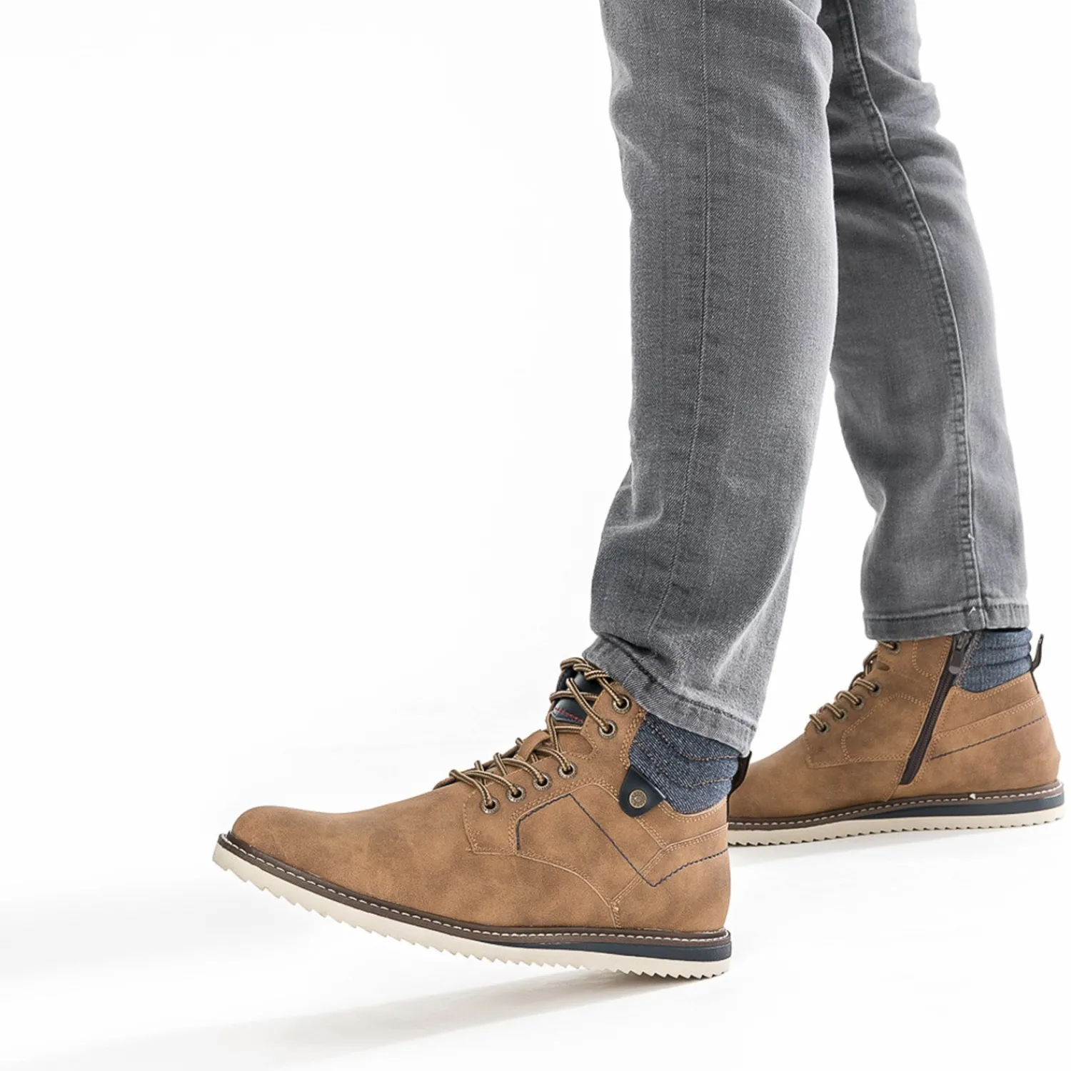 Eram Boots^Boots à lacet CAMEL