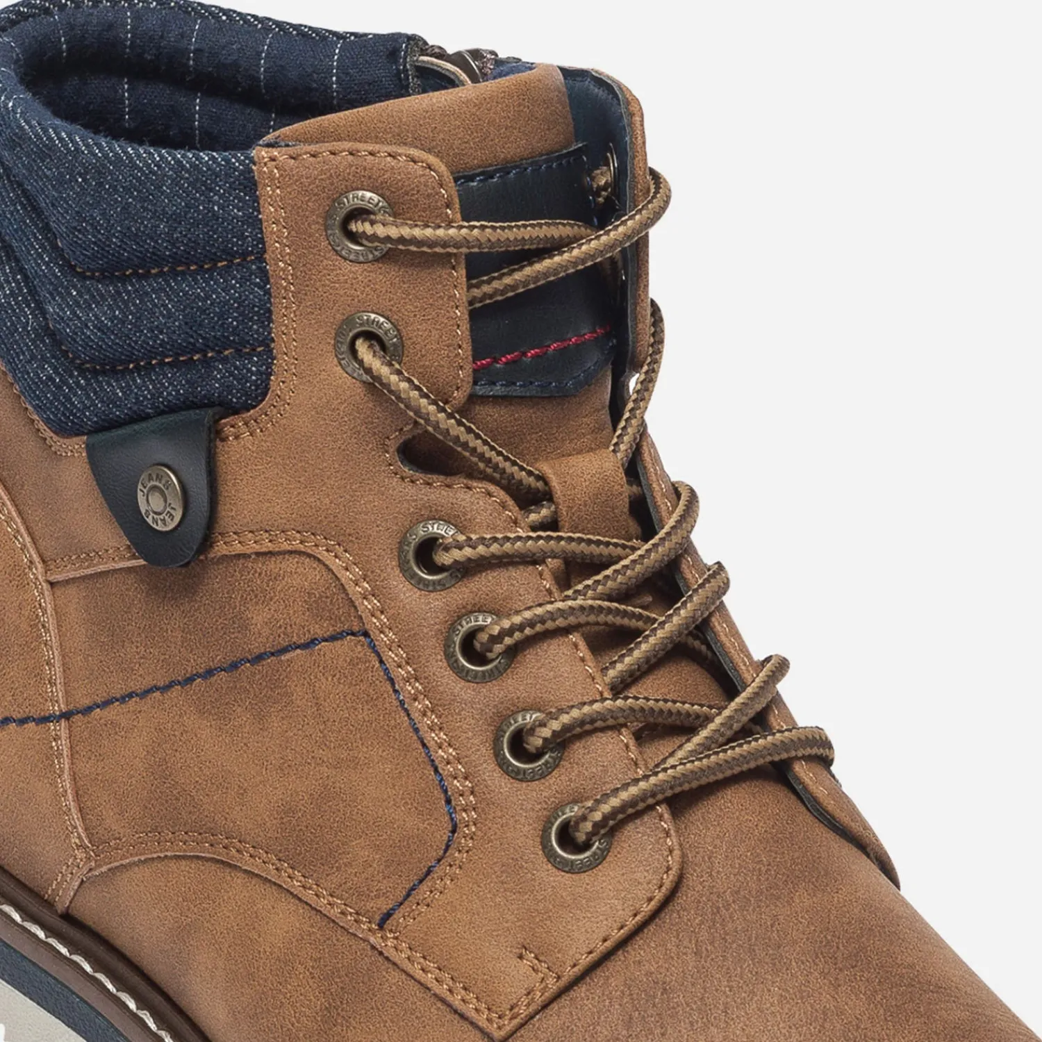 Eram Boots^Boots à lacet CAMEL